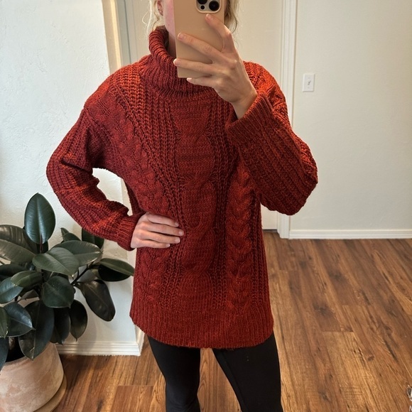 Universal Thread Sweaters - 🌟SALE🌟 universal threads red turtleneck sweater size large